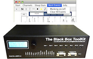 The 72 channel mBBTK is used for event marking in EEG, ERP and eye-tracking or anywhere TTL event marks are needed to be millisecond accurate. Independently event marks on up to 24 bits when paired with optical input, mics, response pads and other TTL inputs. Can now be used without a PC!